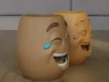 Laughing Emoji 3D Print Model Planter STL File-5
