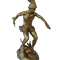 Hermes Staute Greek God 3D print model-1
