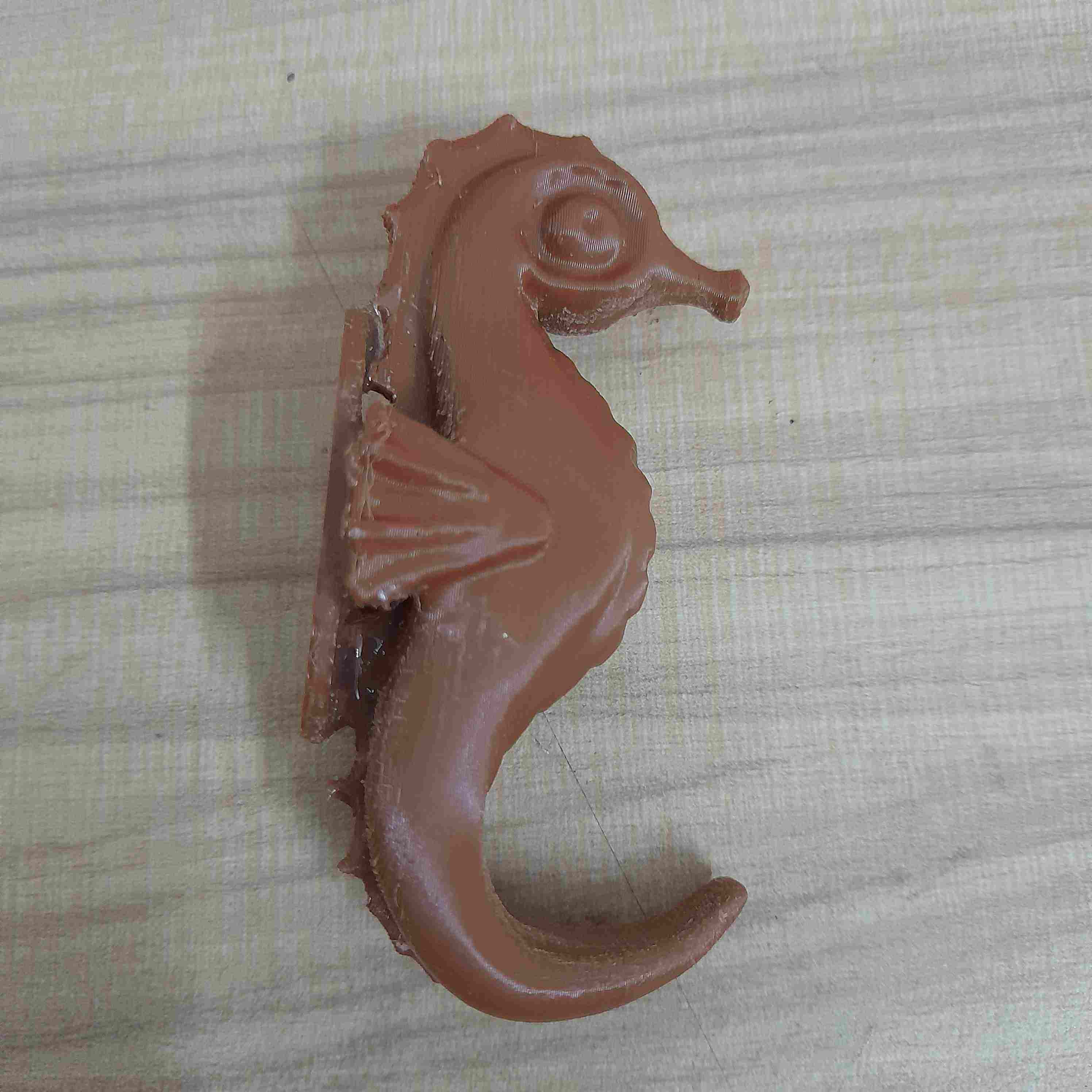 3DP, Baby Seahorse Wall Hook, 3D models download