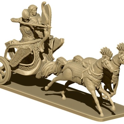 Egyptian Chariot Squad 3d model