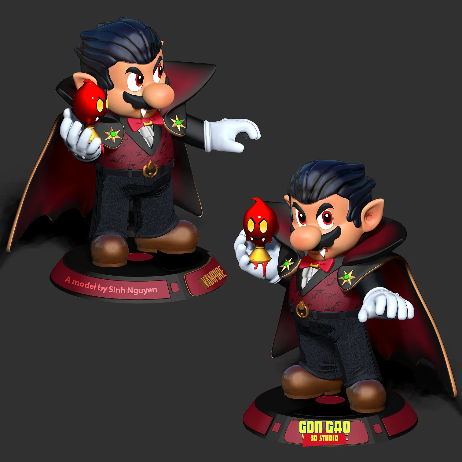 Vampire Super Mario