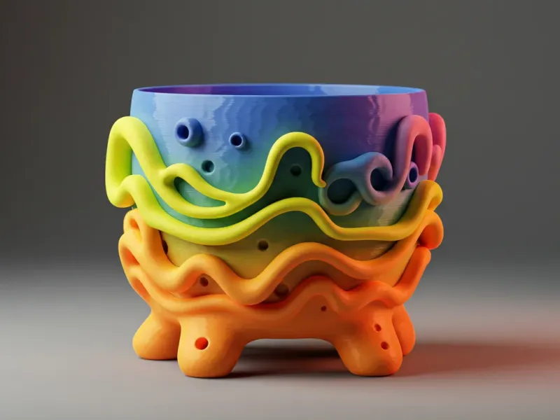 Whimsical Wonders 3D Printable Fun Flower Pots