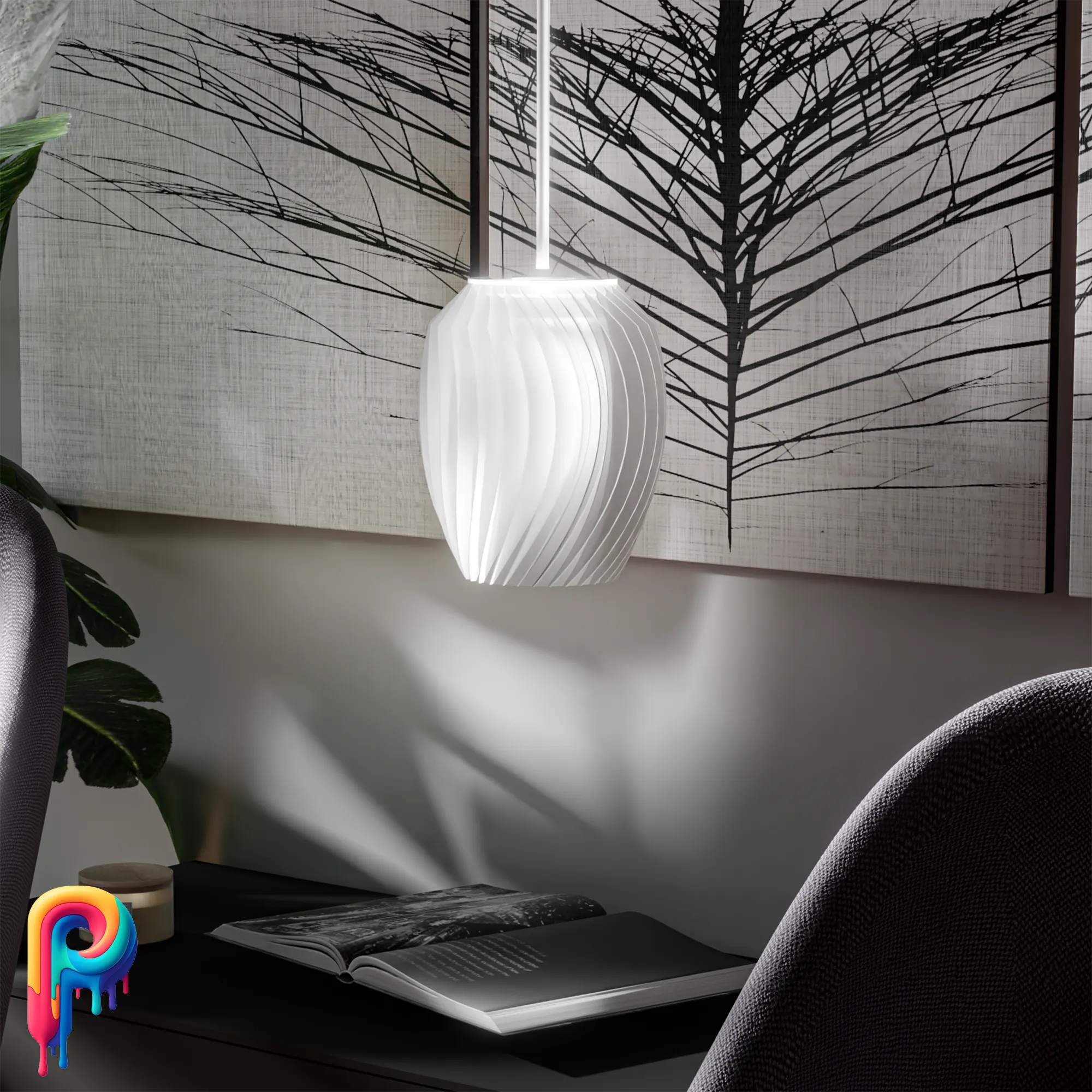 Velora Lamp by Polymeria