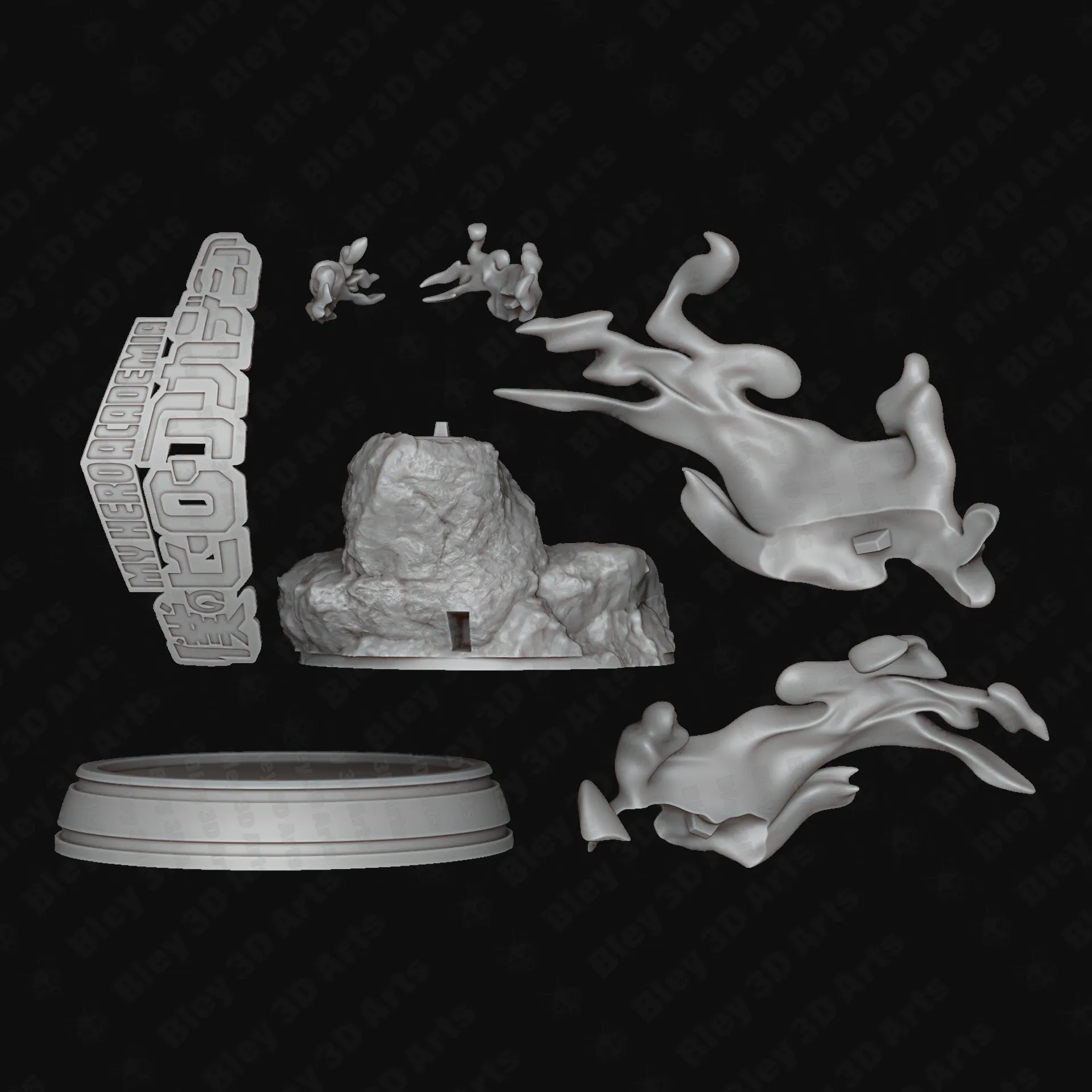 Deku vigilante STL 3D print model