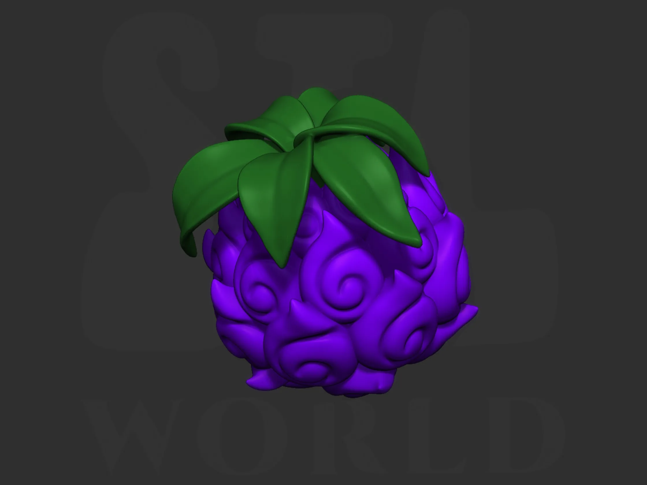 Kurohige Devil Fruit 3D Print Model