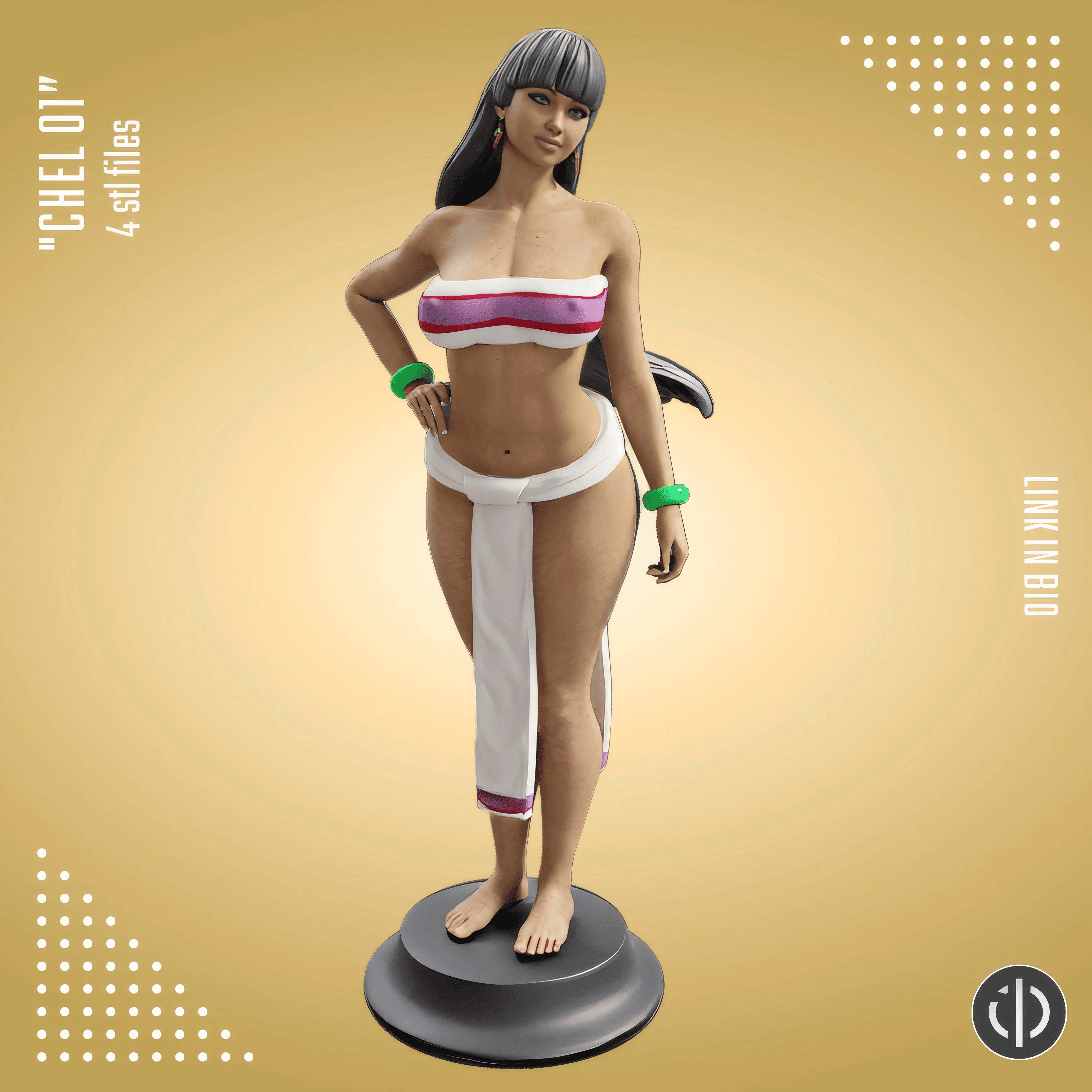 [FREE] Figura "CHEL 01" Fanart Miniature