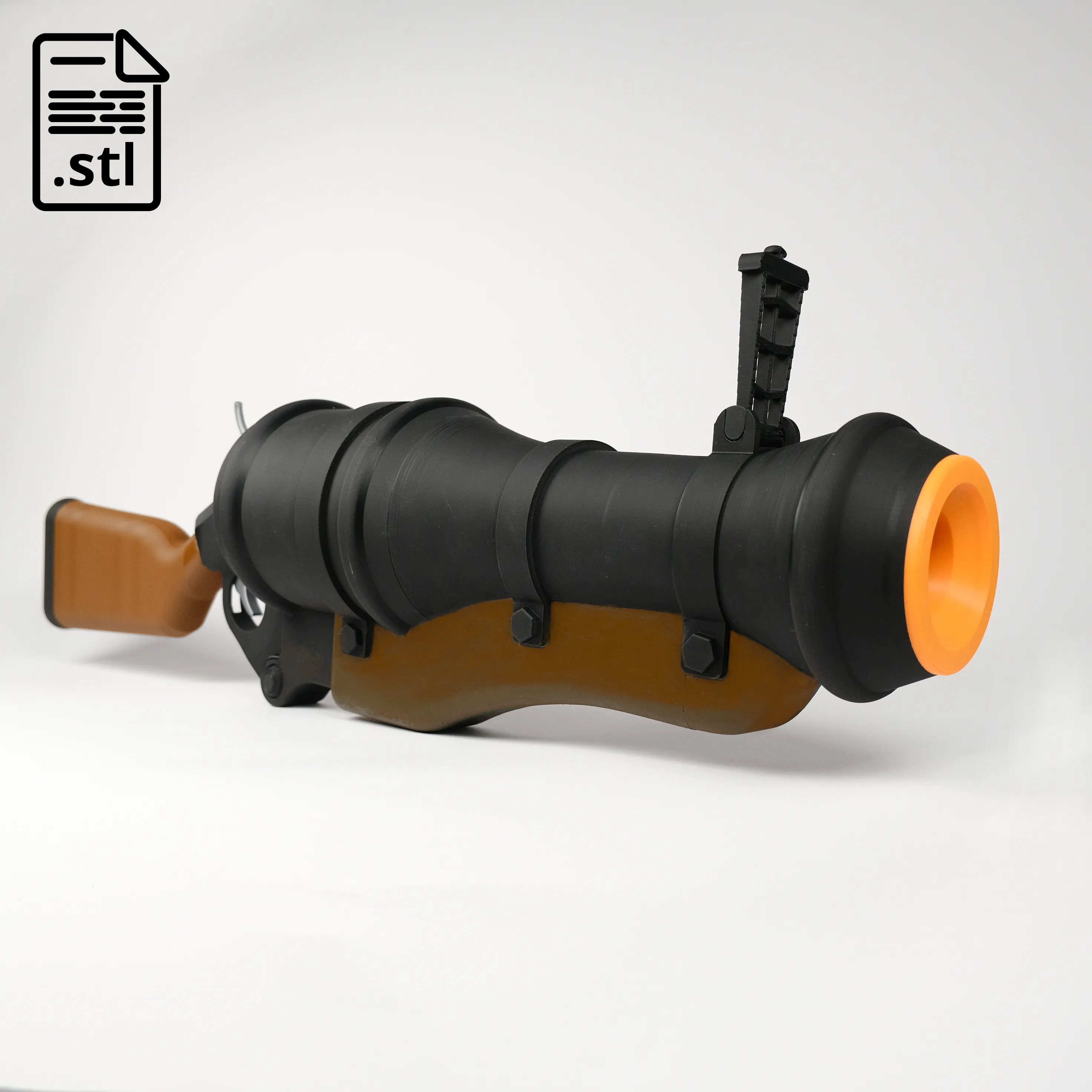 Loose Cannon 3D Model – Team Fortress 2 STL File