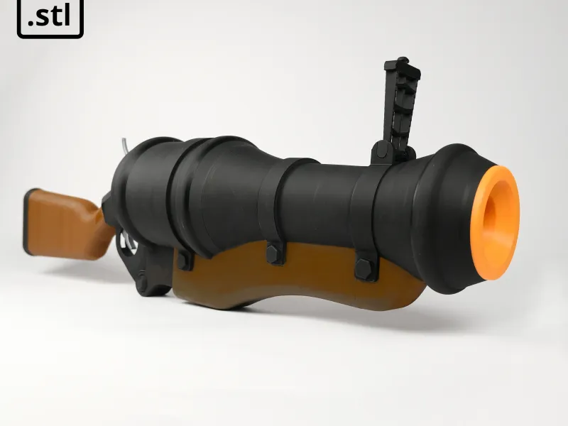 Modello 3D Loose Cannon – File STL di Team Fortress 2