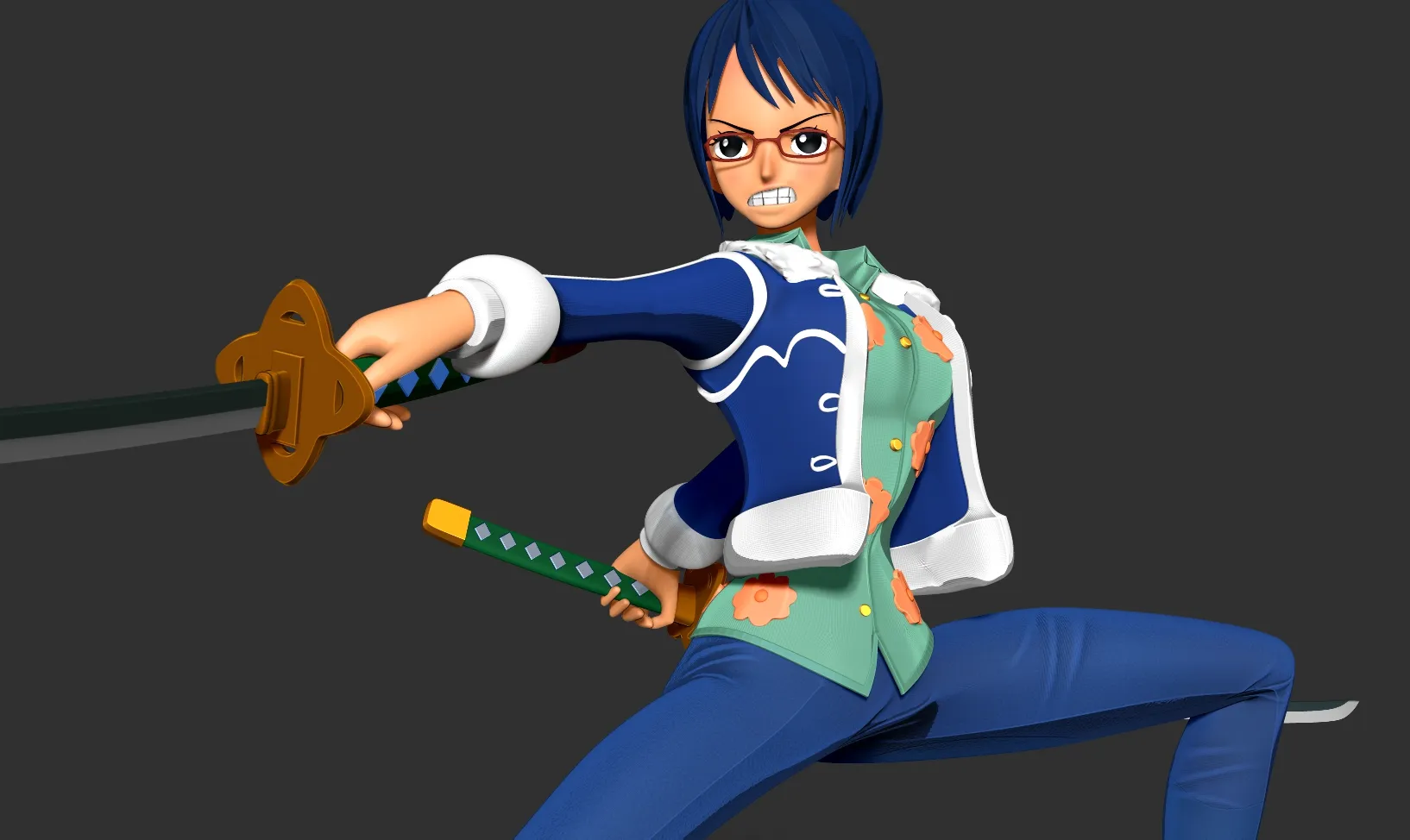 Captain Tashigi - One Piece Fanart