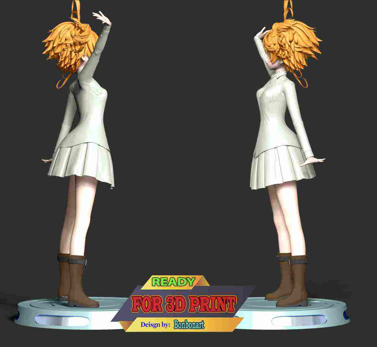 Emma: The promised neverland 3d model