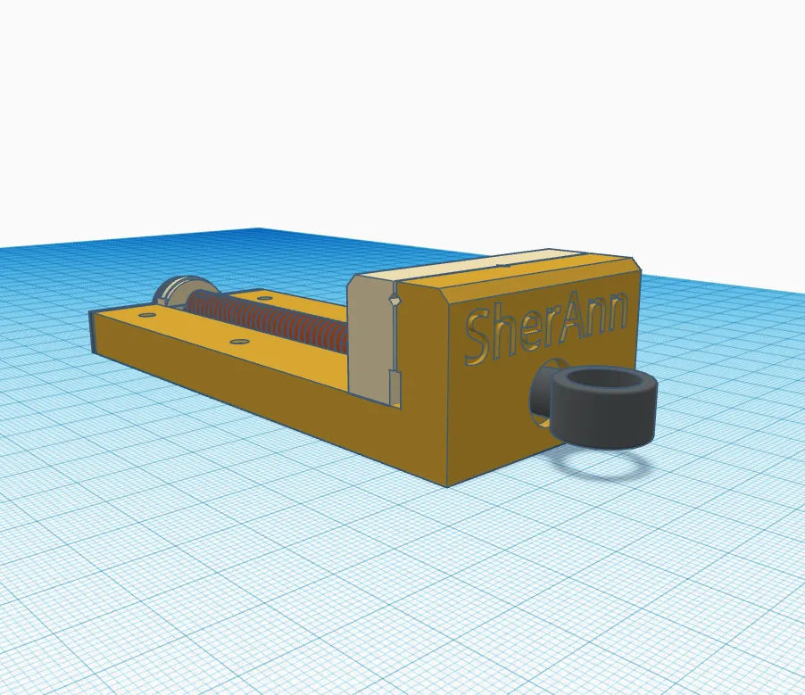 Bench Vice for Small PCB ver 3