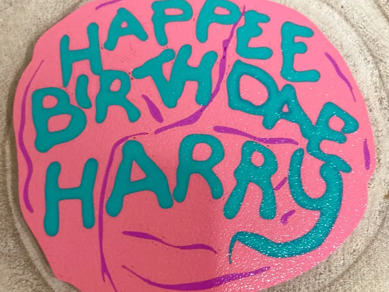 Sottobicchiere Happee birthdae Posavasos happee birthdae