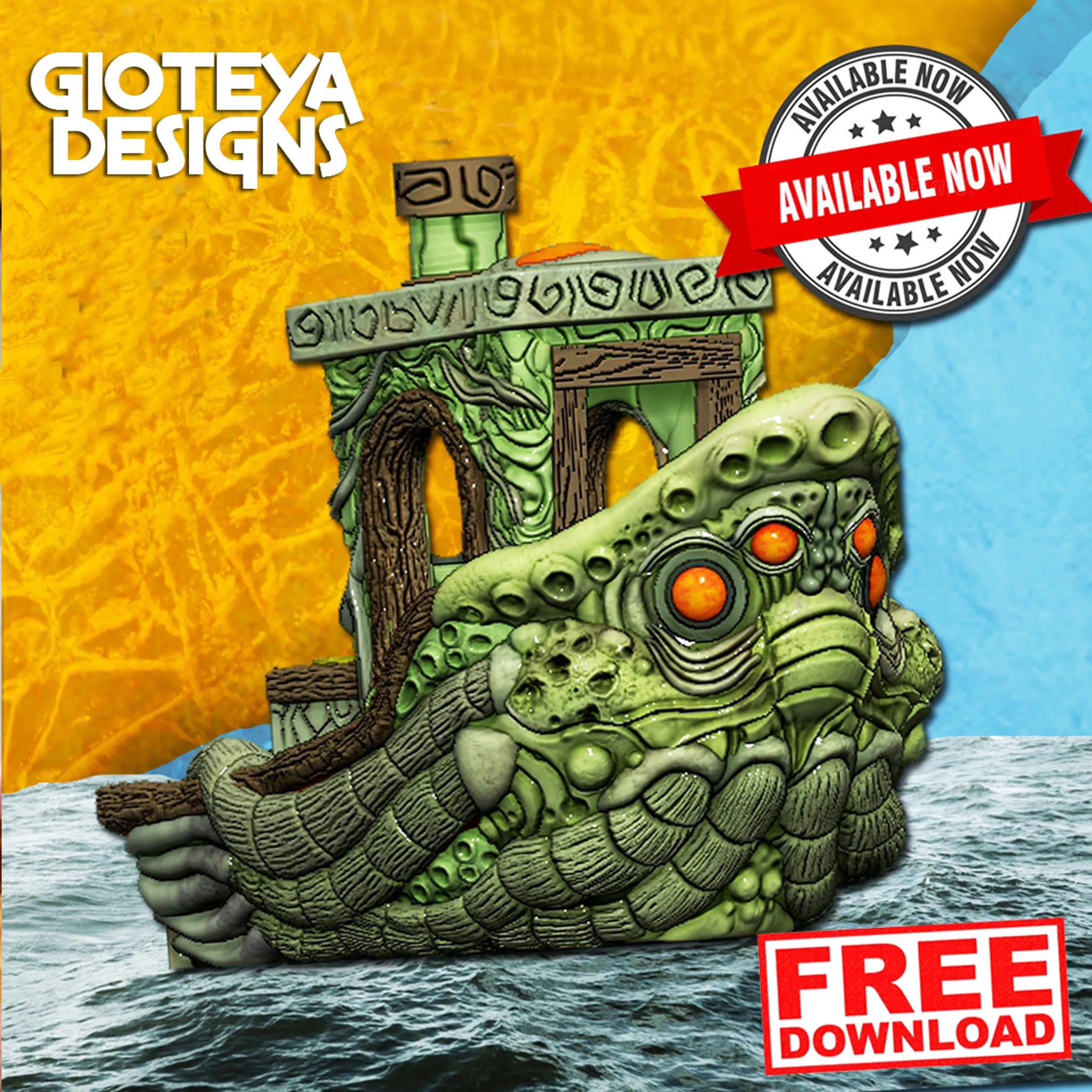 Cthulhu Demon Ship