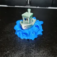 BENCHY WITH WAVES-4