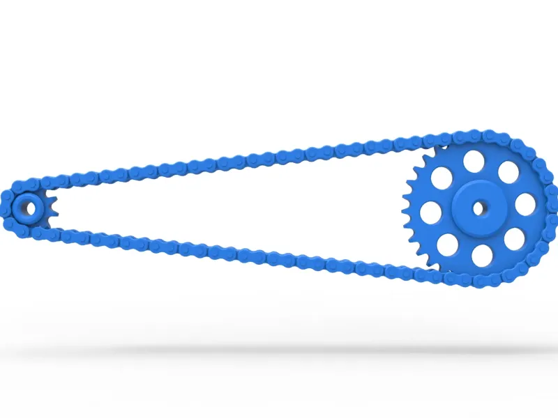 Chain drive Version 2 Scale 1:25