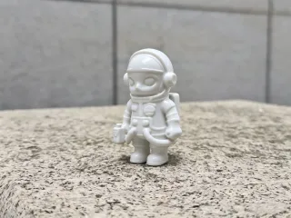 Space Girl Clown Expression Trendy Toy