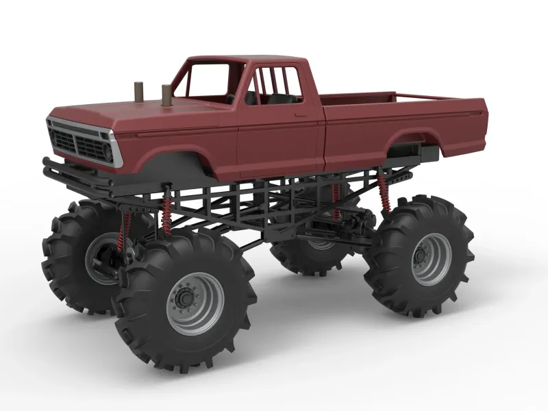 Redneck Rave Mud truck Scale 1:25