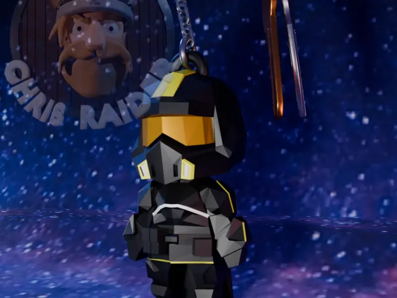 Helldivers Keychain
