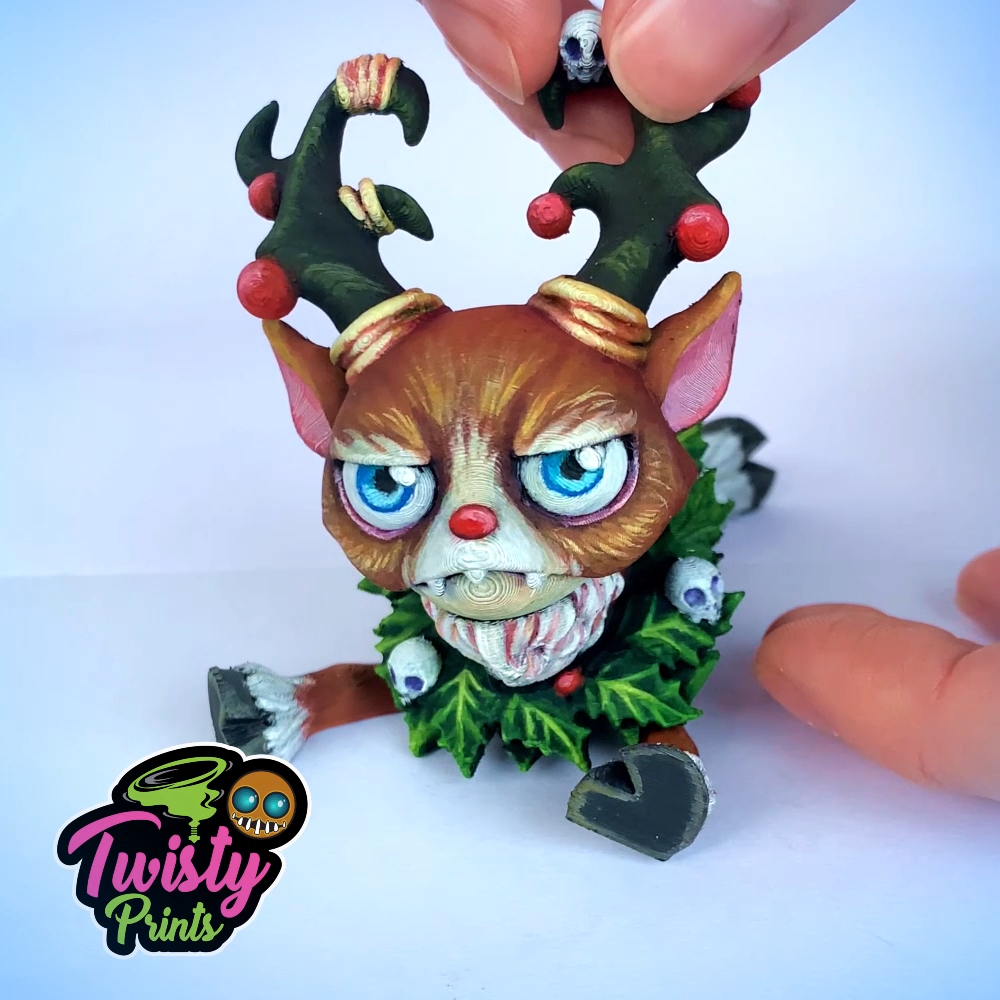 🦌 ARTICULATED MAD REINDEER🦌
