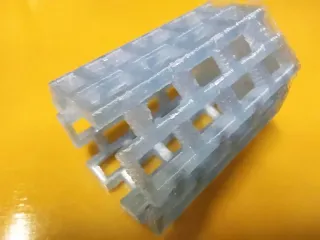 violet pen container