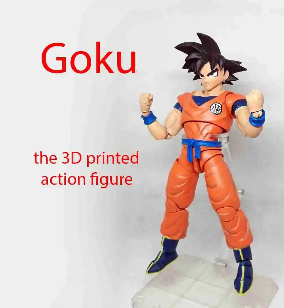 goku realista 3D Print Model in Sculpture 3DExport