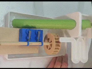 3D Printed Water Powered Mill - Children's Playground