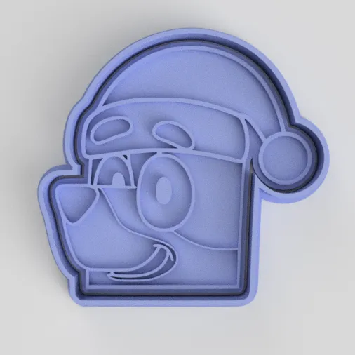 CORTANTE + ESTAMPA BLUEY NAVIDAD / BLUEY CHRISTMAS