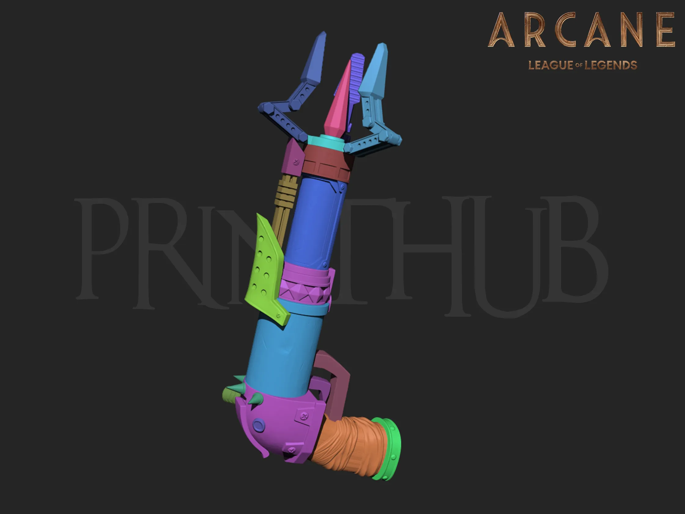 Jinx Zapper gun from Arcane Season 2 League of Legends