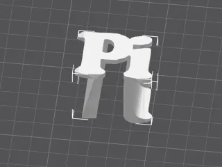 Pi/π | Flipping text-picture | Text Flip