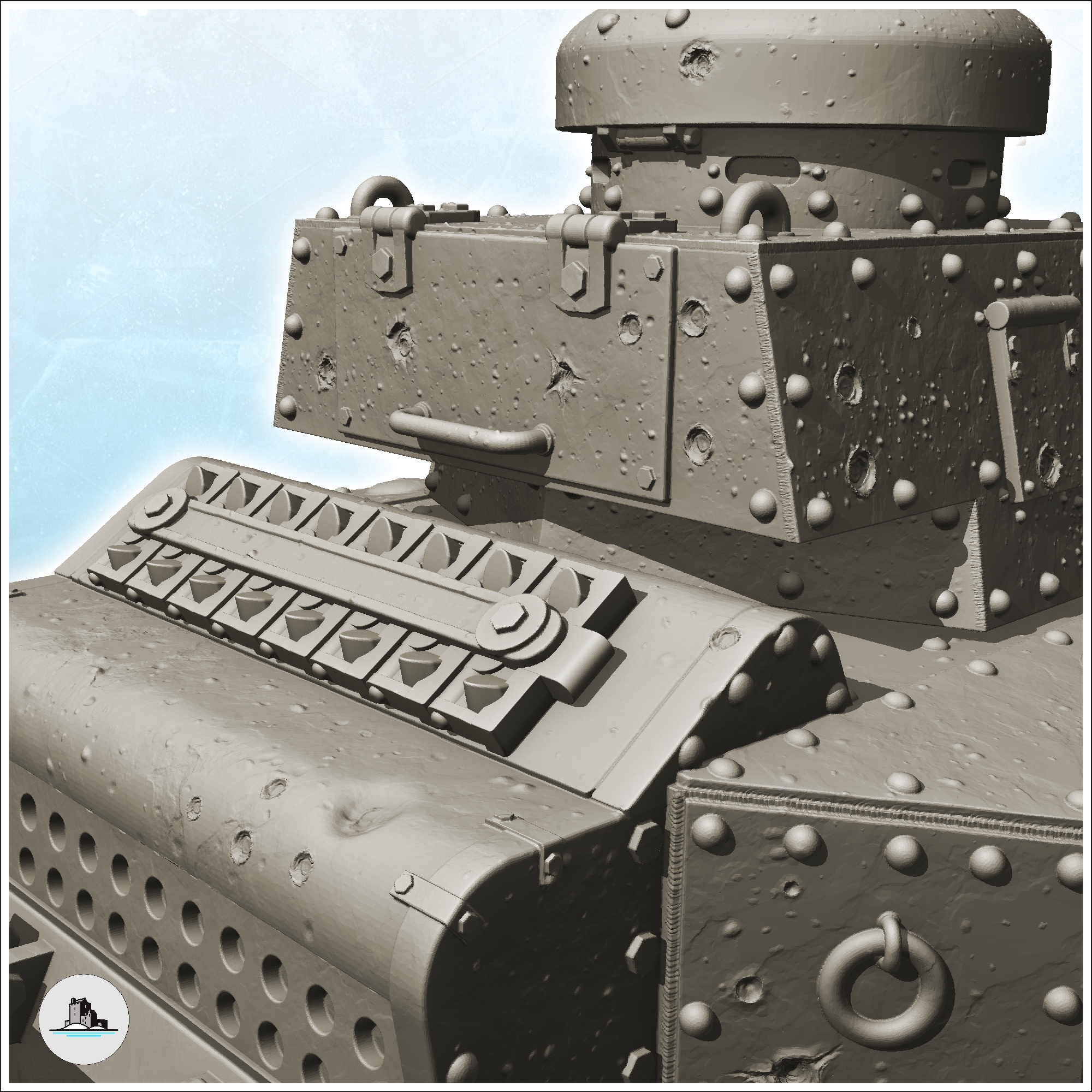 Pont Ranville 3D – Décor Wargame WWII, Impression 3D, Flames Of War Bolt Action