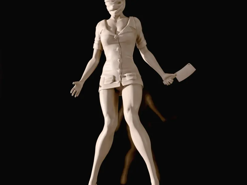 Silent Hill Krankenschwester-Skulptur