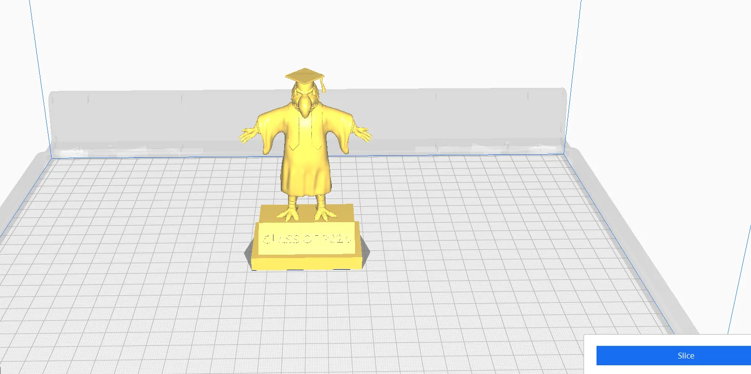 MASCOTA DE ABSOLVIRE UNIVERSITATEA DIN LOUISVILLE - 3D PRINT