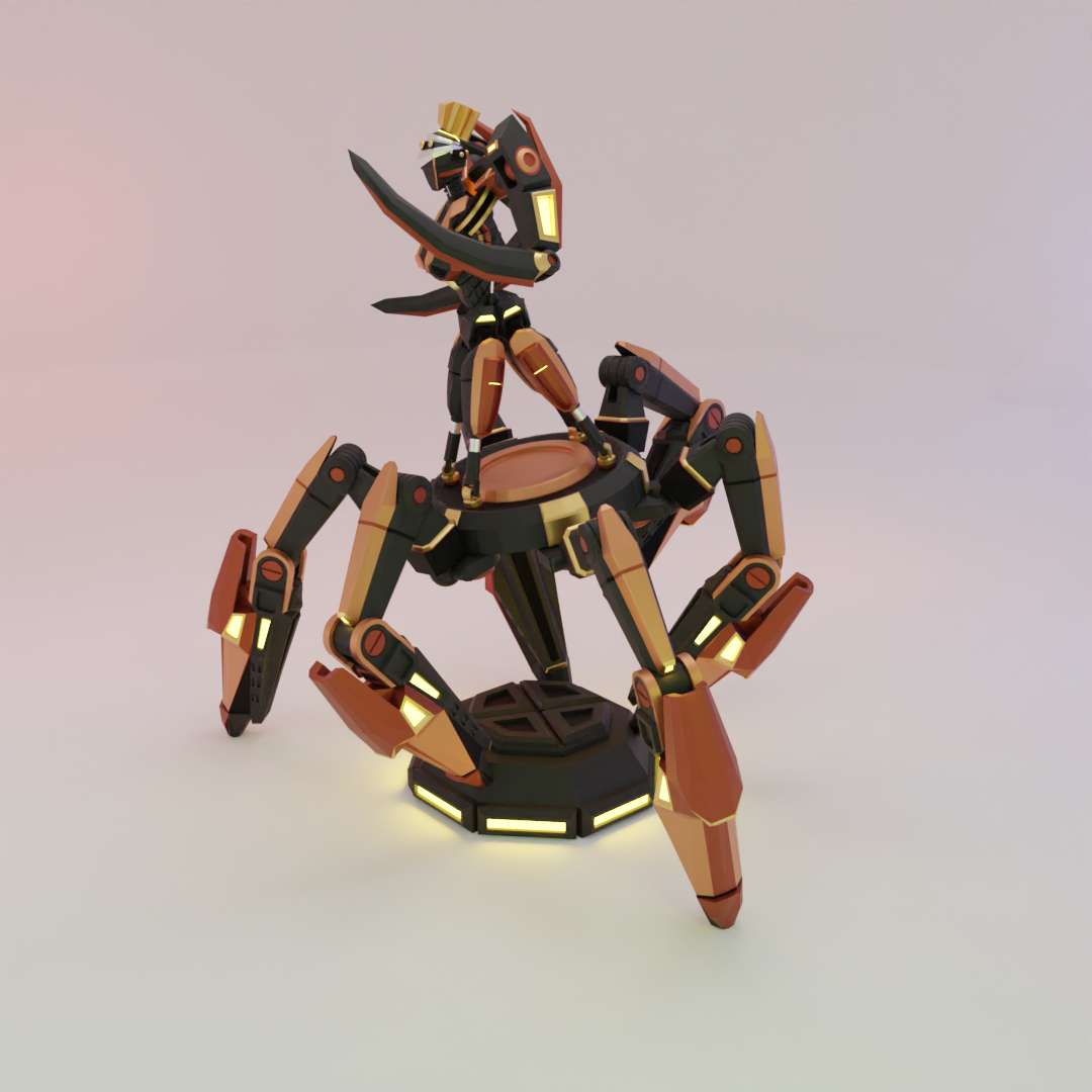 Lady Spider Bot