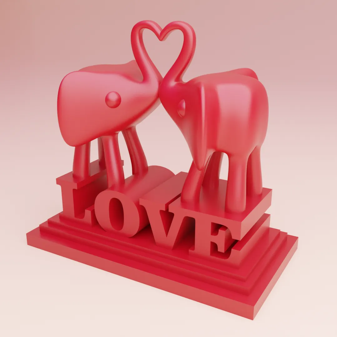 love elephants decoration idea for home