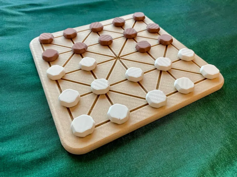 Trio de jogos antigos: Bagh Chal, Alquerque e Teeko