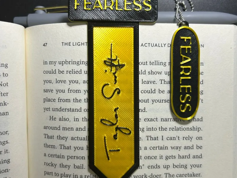 Taylor Swift - Fearless Boekenlegger &amp; Sleutelhanger