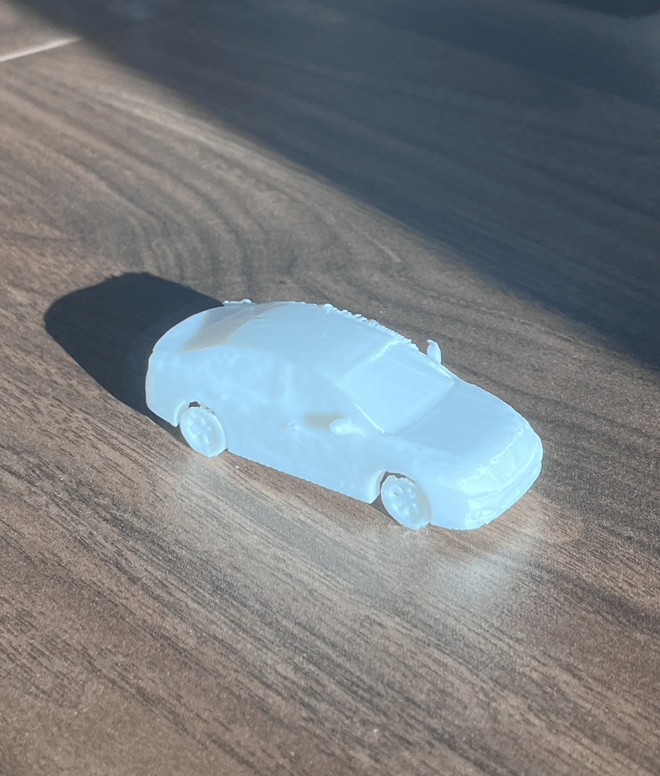 A fun toy car designed for decor or childrens toy!