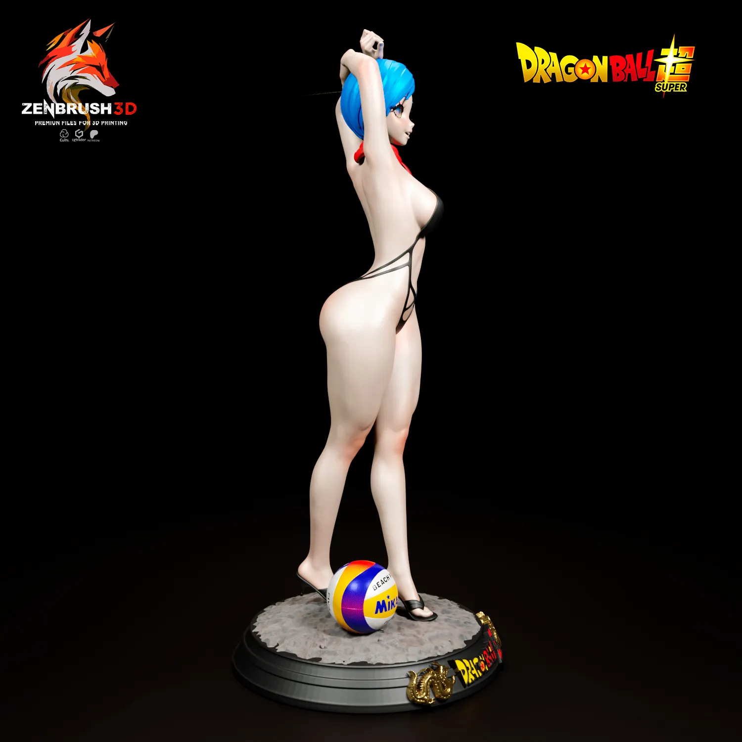 Bulma - Bikini - Dragon Ball 3D PRINTING