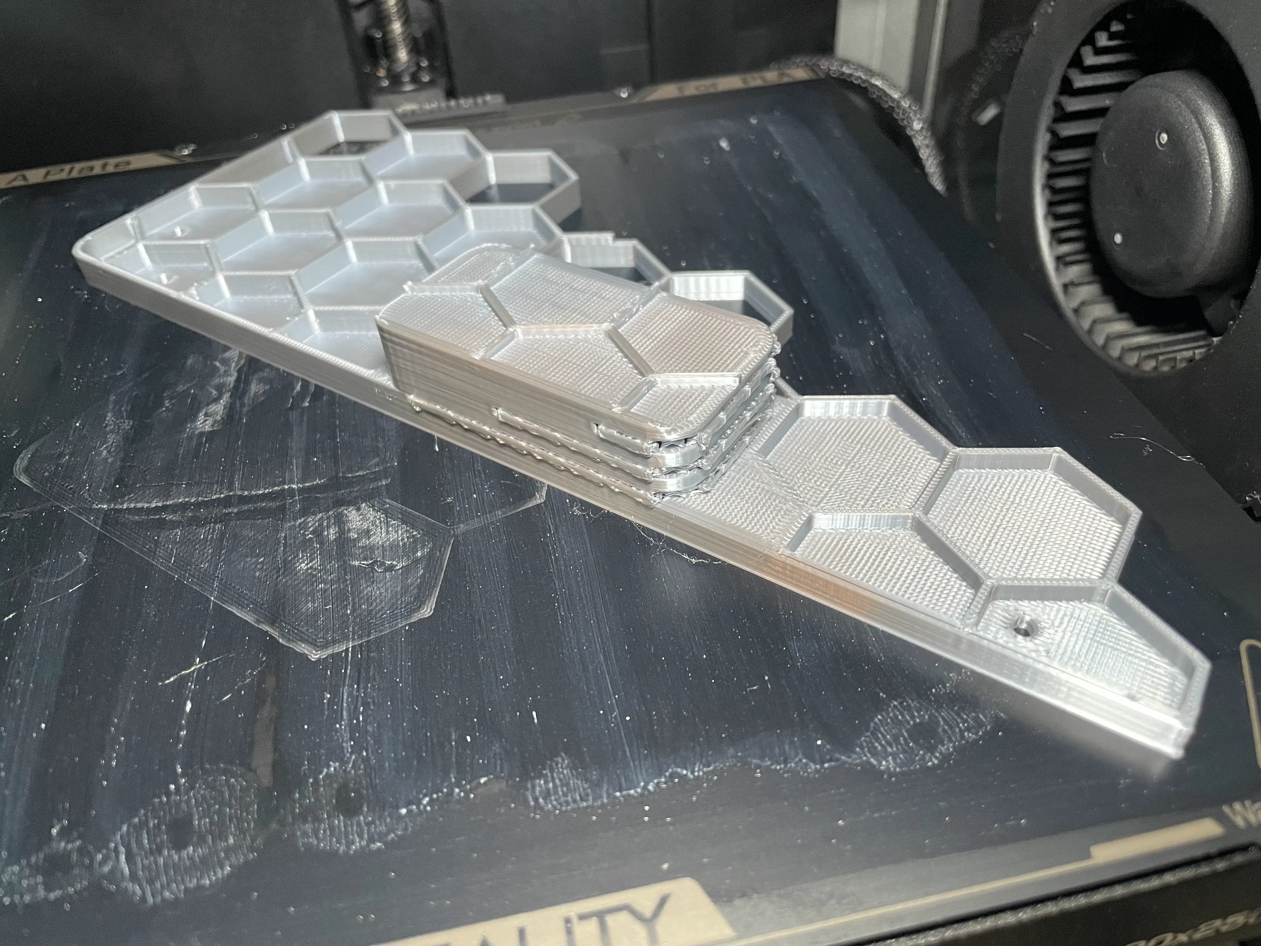 K1 K1C PEI build plate side holder