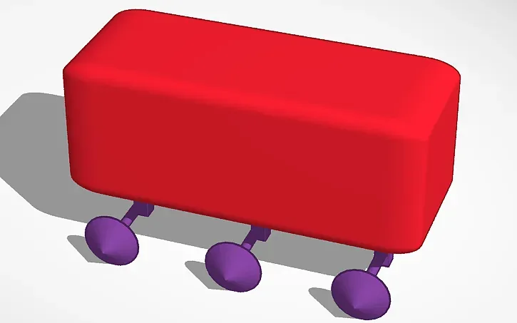Toy train version IV