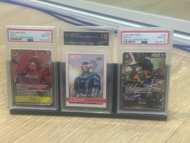 PSA card rail