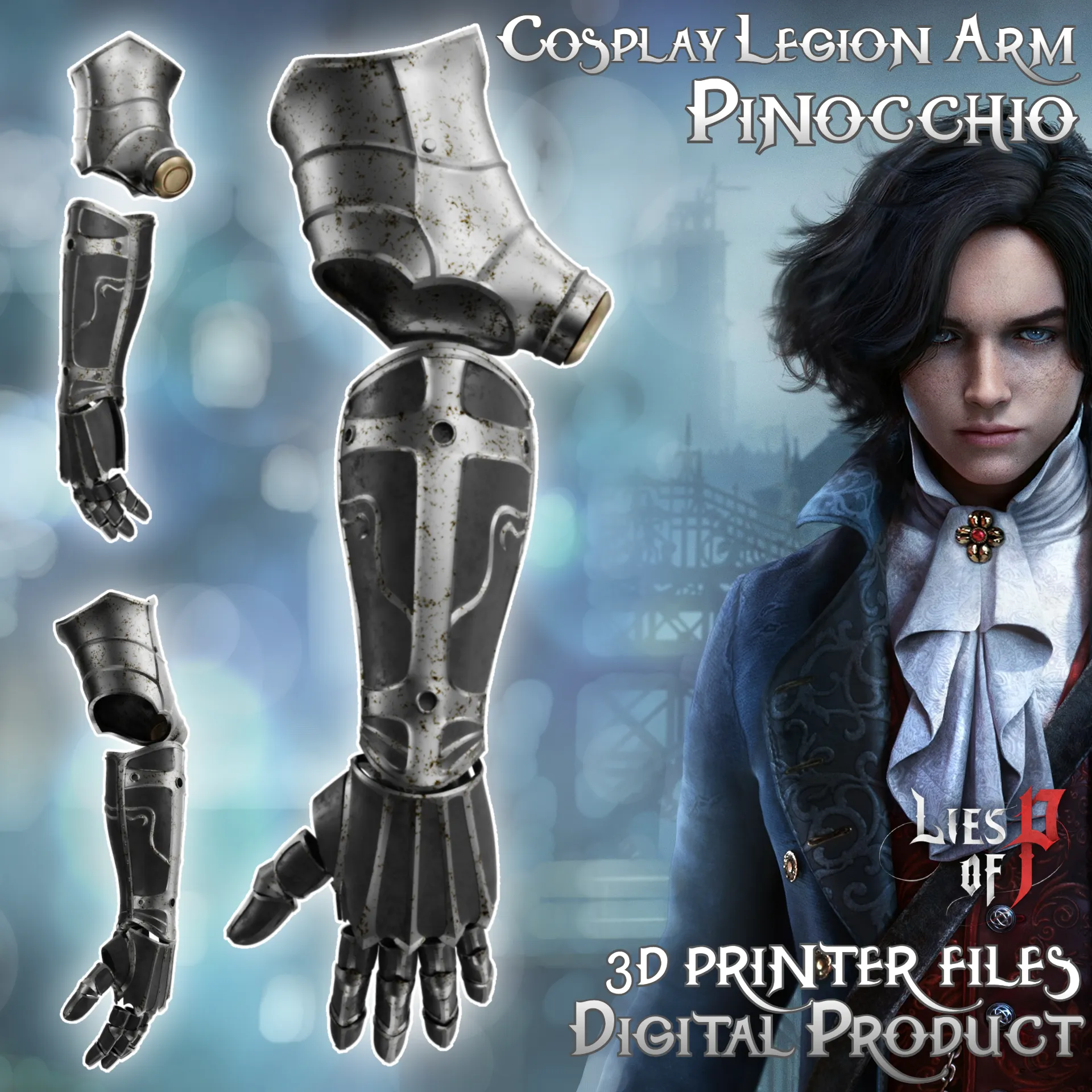 Pinocchio Mechanical Legion Arm Lies of P