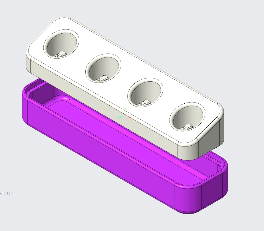 Supporto per spazzolino elettrico (x4)