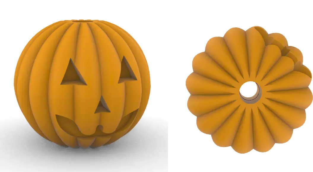 Pumpkin decoration toy beads