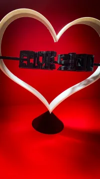 Rose with Heart Flip-1