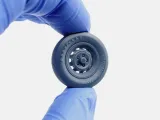 1/24 Scale, 15x7 Mopar Rallye Wheel, Goodyear Polyglas Tire-1