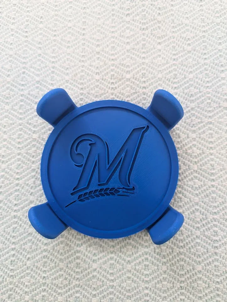 Milwaukee Brewers Coaster w/Holder (holds 6)