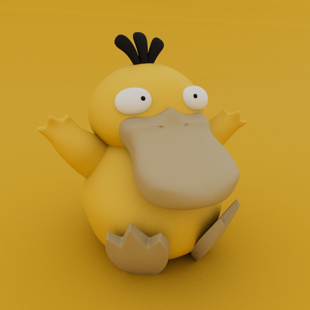 Psyduck - Pokemon | 3D models download | Creality Cloud