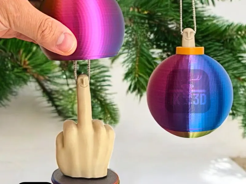Mr Nice Guy Christmas Ball / Multiparts / No Supports