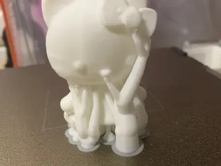cute hello kitty 3d model